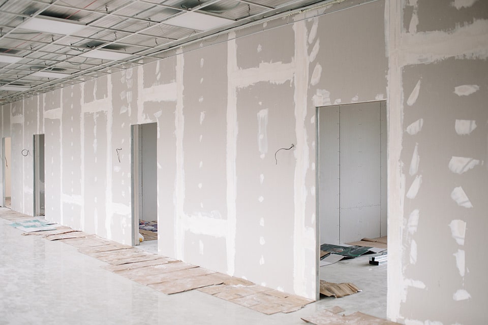 Carpentry Drywall Img | Bellingham | Carpentry | Excavation | Electrical | Plumbing | Insulation | CAZ Construction